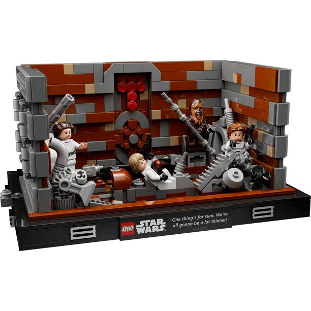 Lego Star Wars Death Star Trash Compactor Diorama 75339 Building Kit For Adults. (802 Pieces)