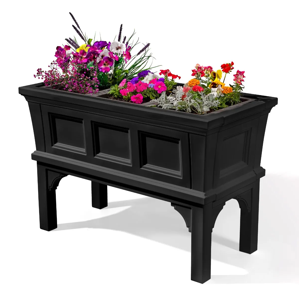 Step2 Atherton Raised Planter Box. Onyx Black