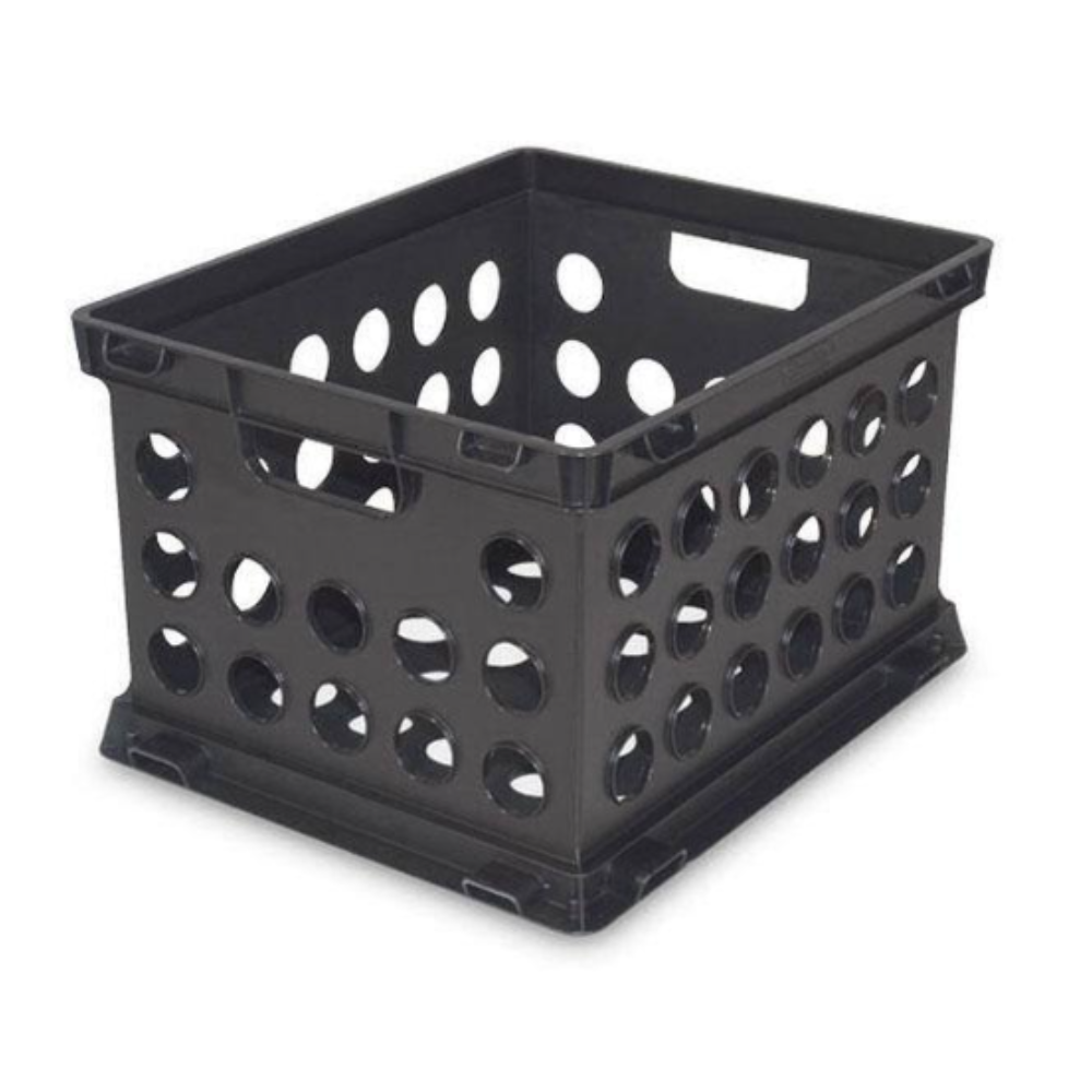 Sterilite Plastic Heavy Duty File Crate Stacking Storage Container (18-Pack)