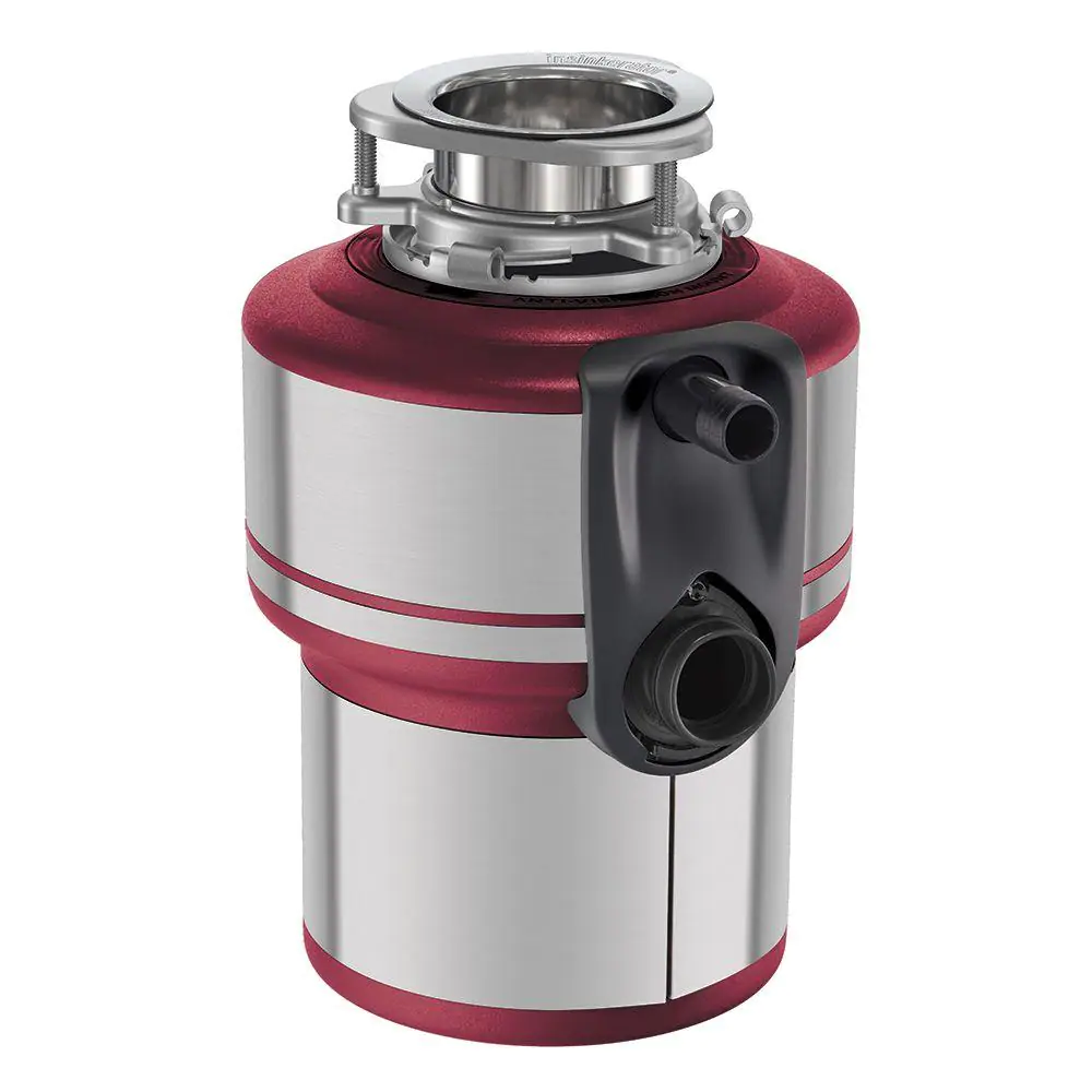 InSinkErator Evolution Supreme SS Lift & Latch Quiet Series 1 HP Continuous Feed Garbage Disposal with Power Cord Kit