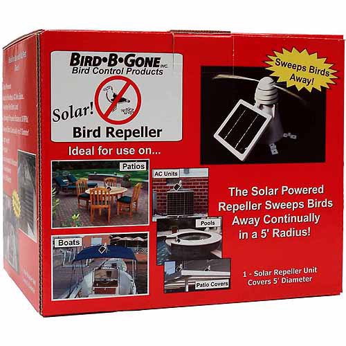 Bird B Gone MMRPSLR-1 Solar Powered Bird Repeller