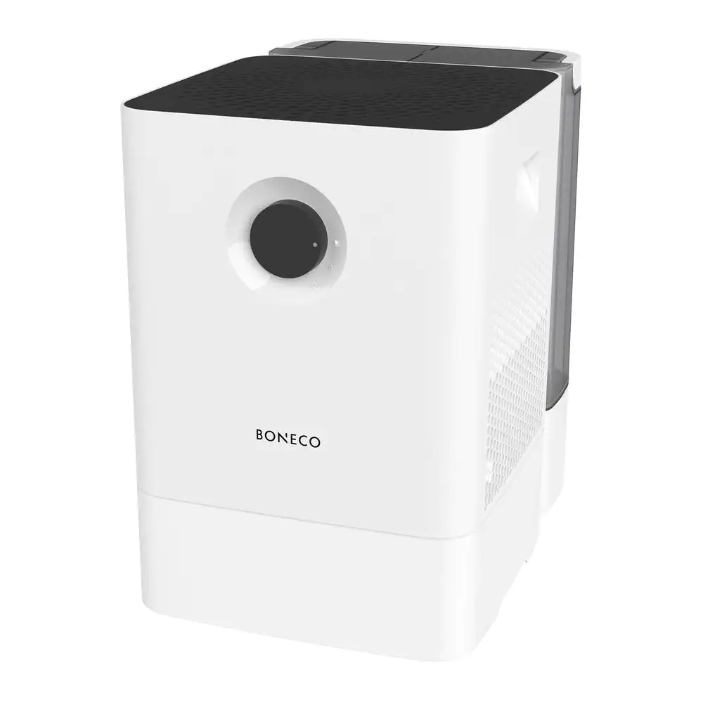 Boneco 2 in 1 Whisper Quiet Console Humidifier Air Washer With Auto Shut Off. White