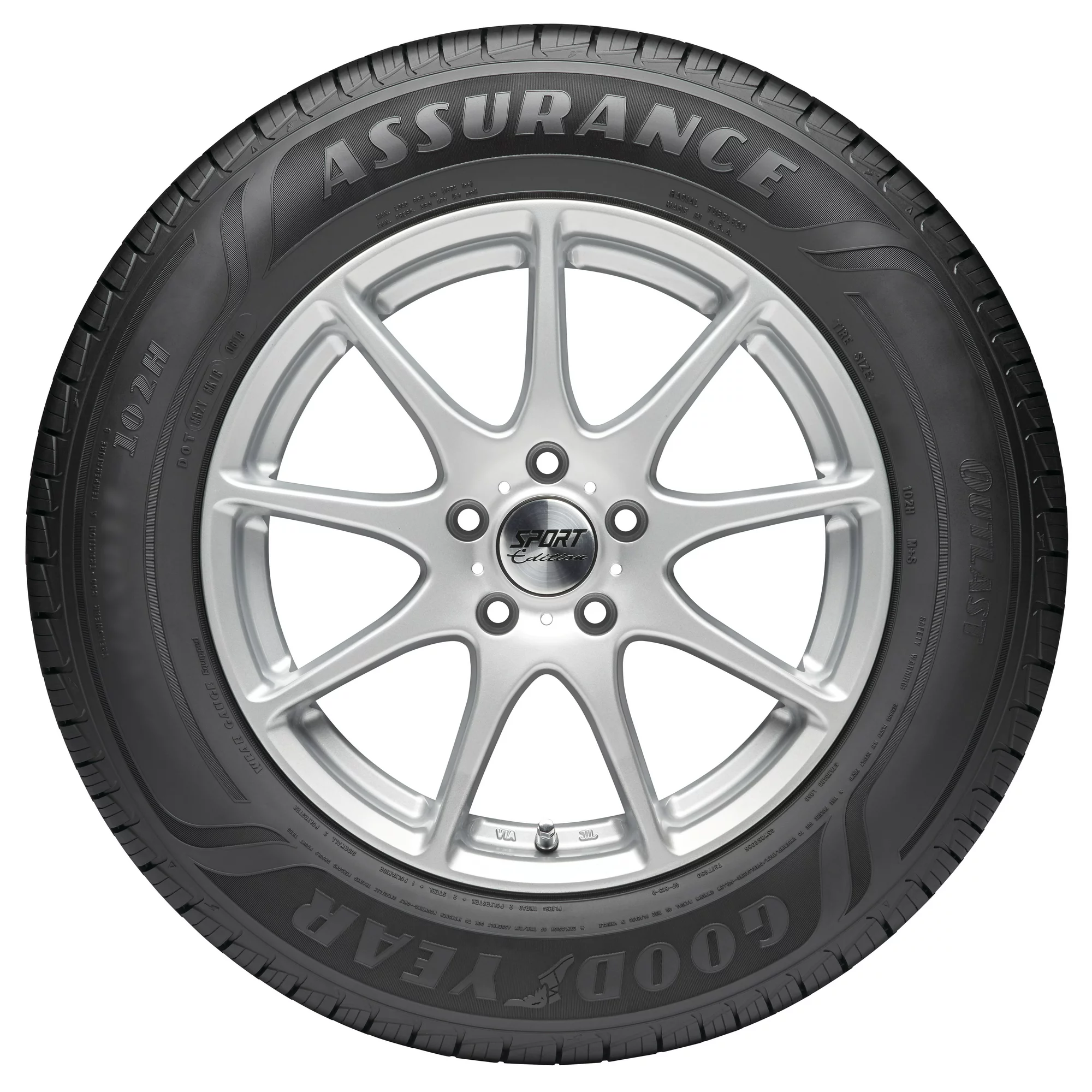 Goodyear Assurance Outlast 215/55R17 94V All-Season Tire