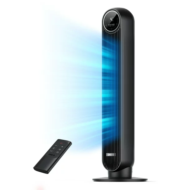 Dreo Tower Fan. Fan. 90  Oscillating 4 Modes. Fan With Remote. Large LED Display
