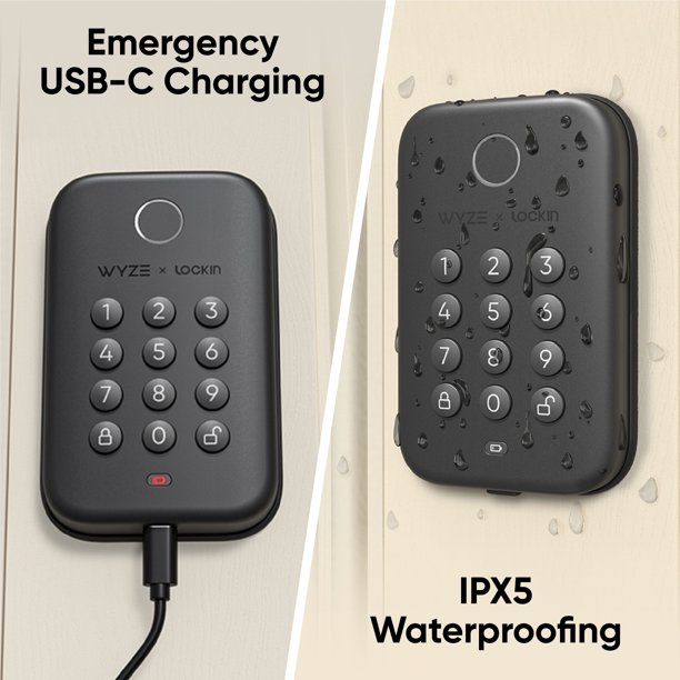 Wyze Smart Lock Bolt with Fingerprint Keyless Entry and Auto Lock