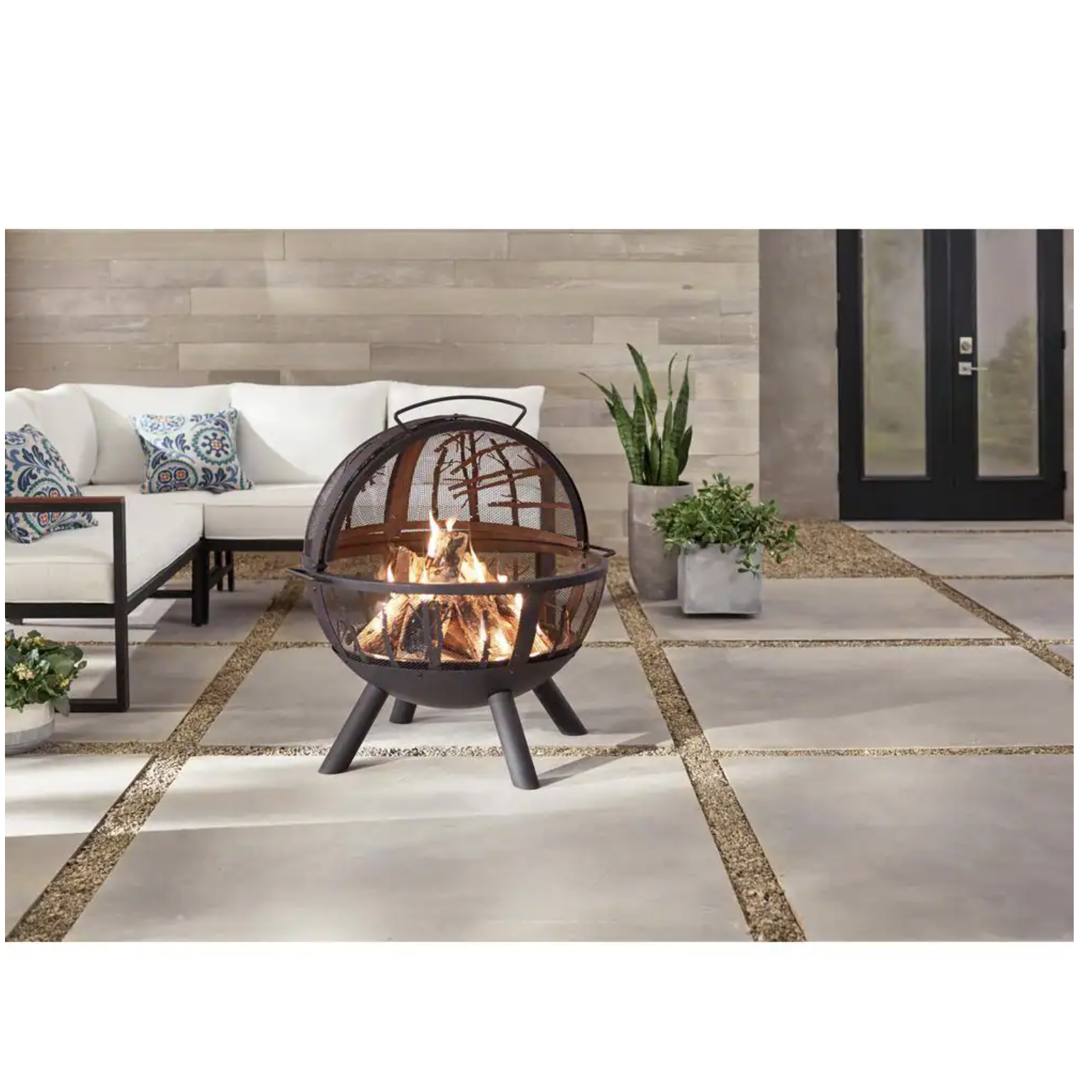 Hampton Bay Briarglen Fire Ball with Tree Branches