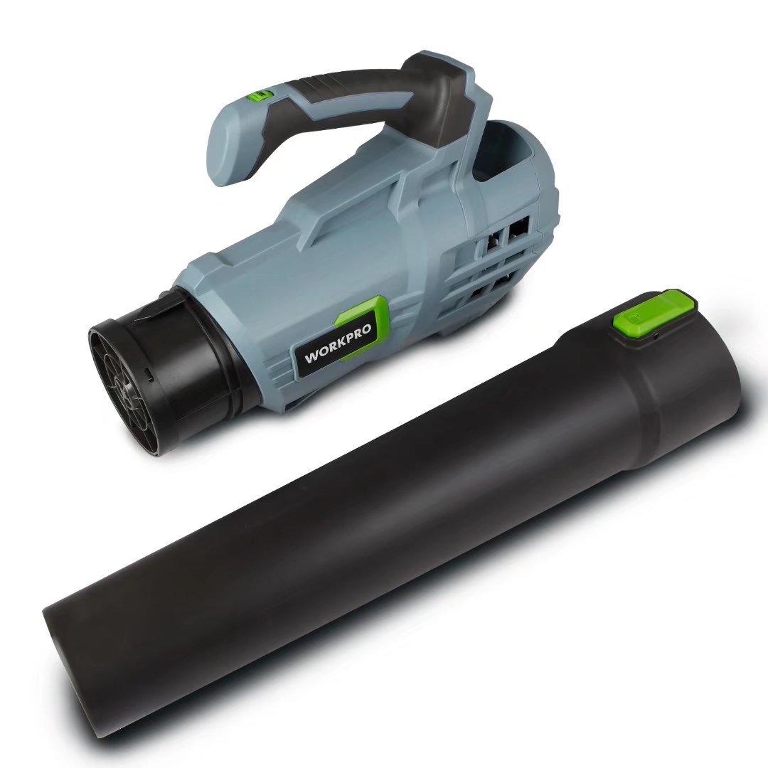 Workpro 20V Cordless Leaf Blower. with 2.0Ah Battery and 1 Hour Quick Charger Included (W159010A)