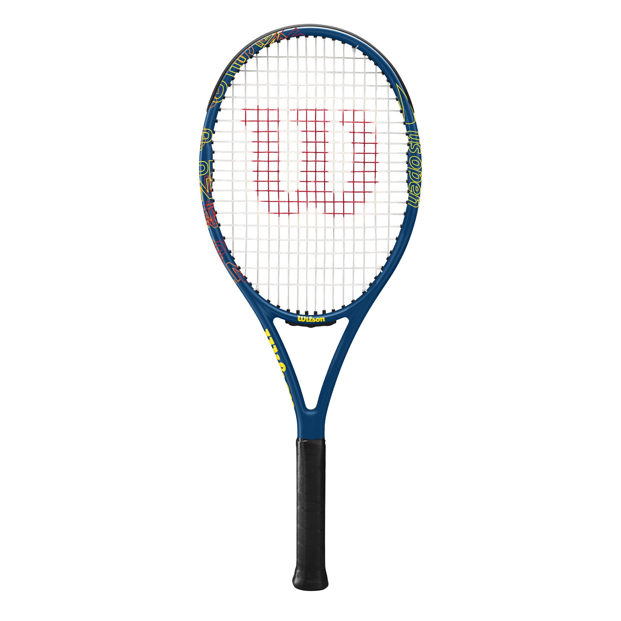 Wilson US Open GS 105″ Adult Tennis Racket - Blue. Grip Size 3 - 4 3/8″. 10.76 oz Strung
