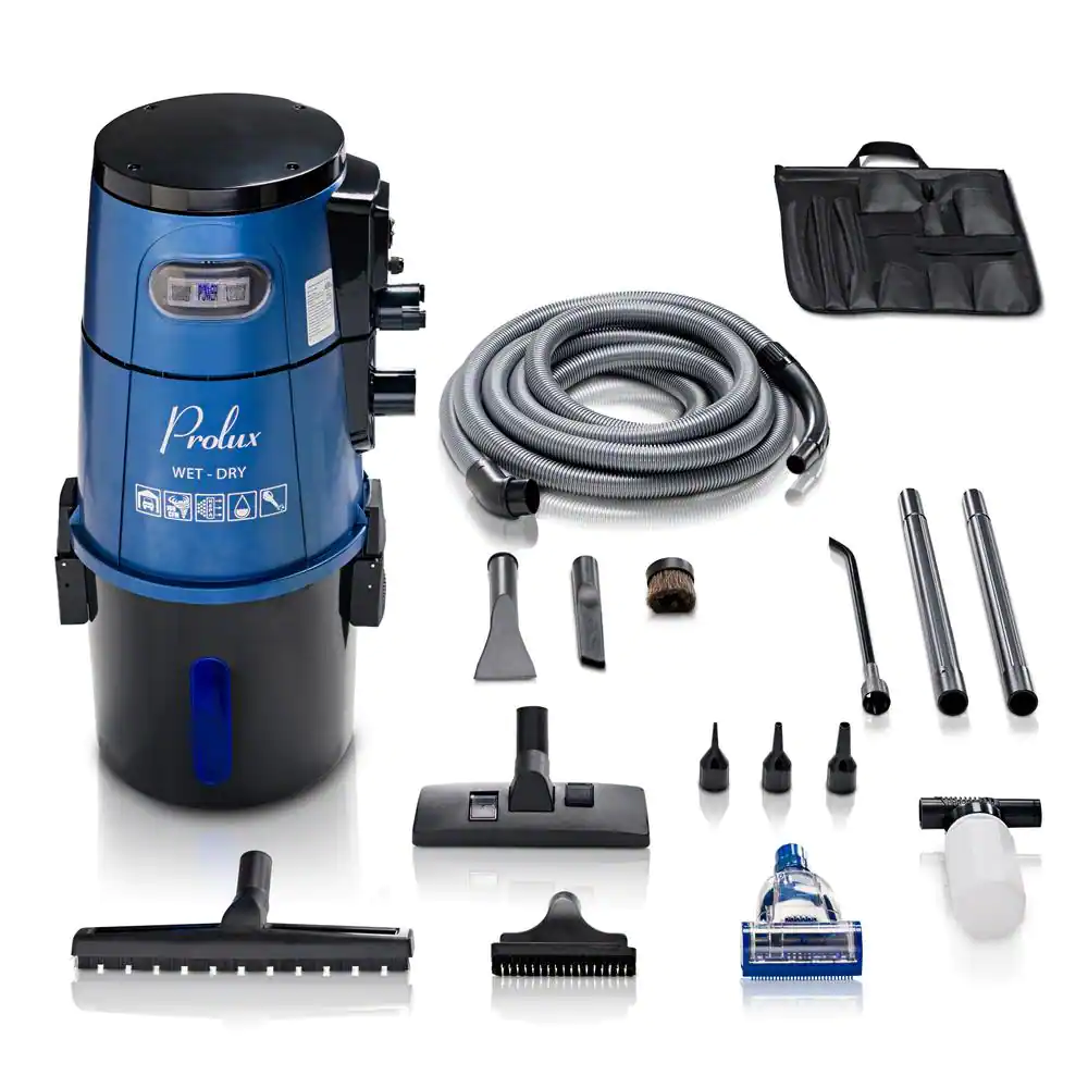 Prolux 5.88 Gal. Professional Shop Wall Mounted Garage Wet/Dry Vacuum Pick Up