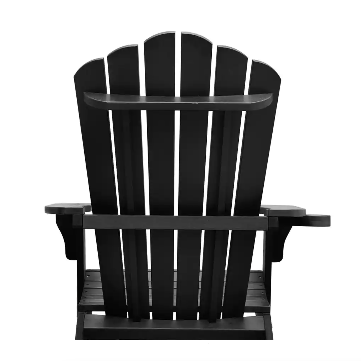 Trustmade Polystyrene Composite Adirondack Chair. Black