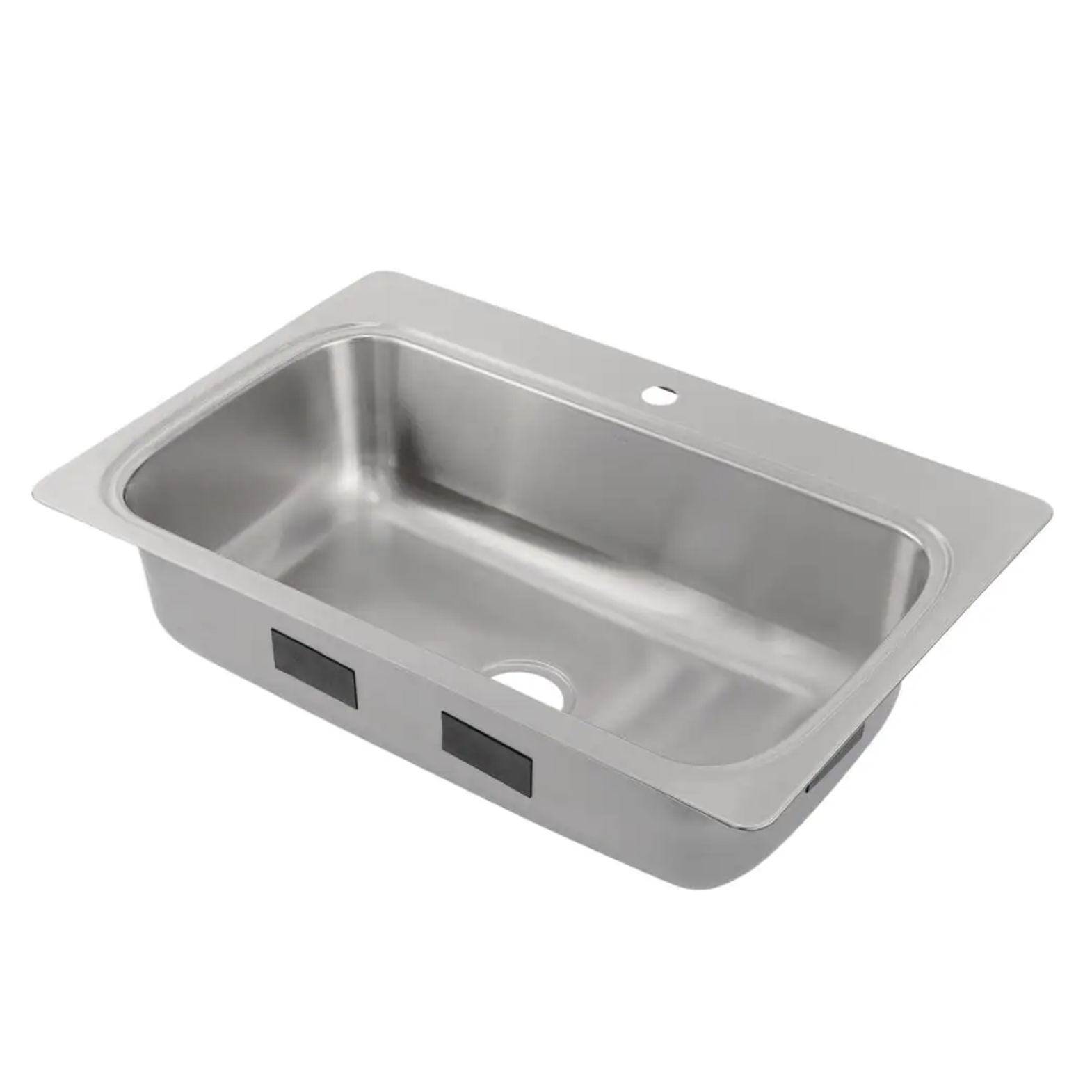 Kohler Verse Drop-in Stainless Steel 33 in. 1-Hole Single Bowl Kitchen Sink (K-20060-1-NA)