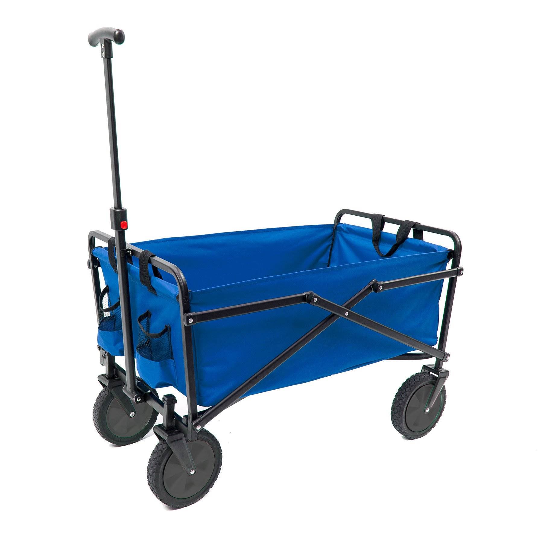 Seina Collapsible Folding Wagon with Straps. Navy