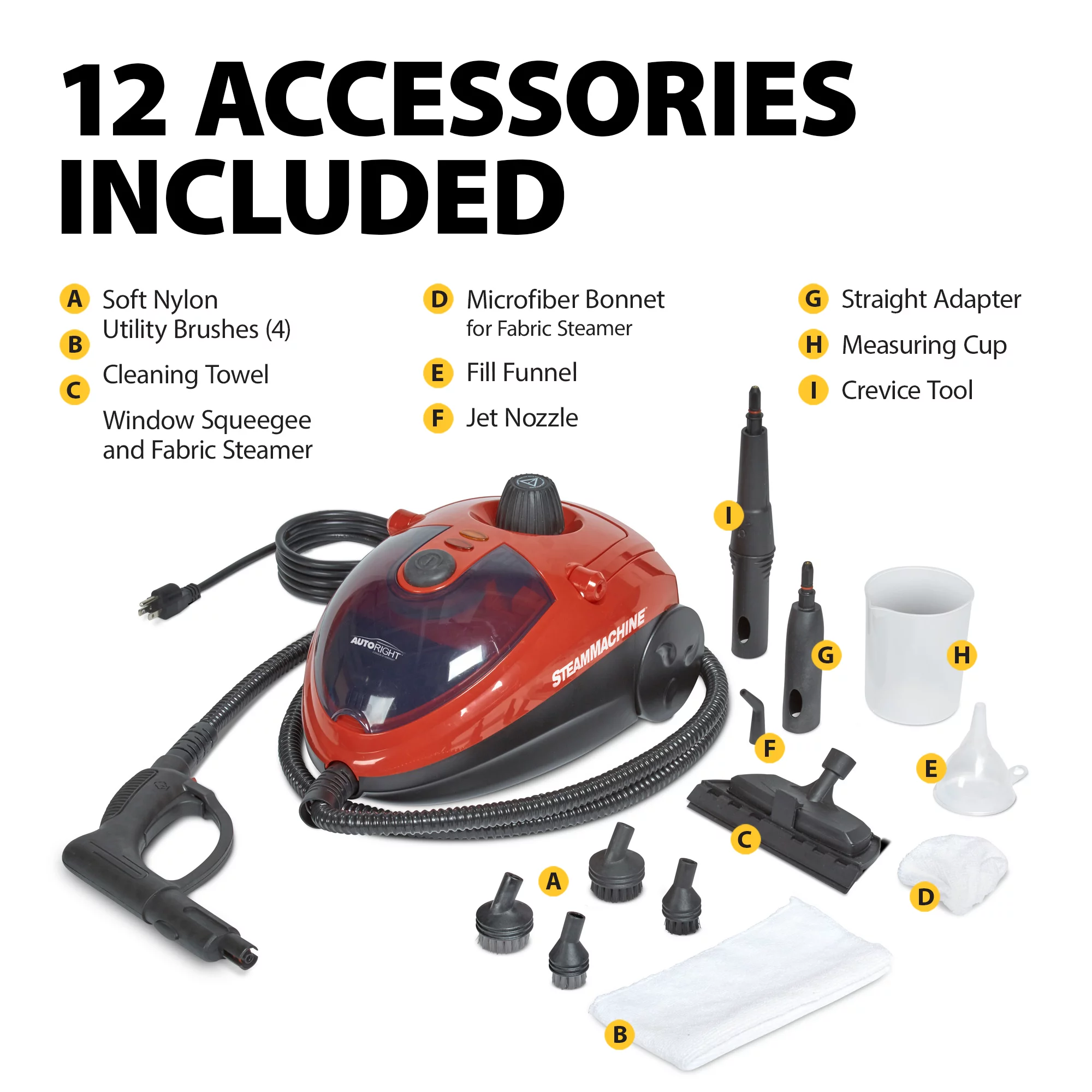 AutoRight Steam Machine Model 54. Automotive Steam Cleaner