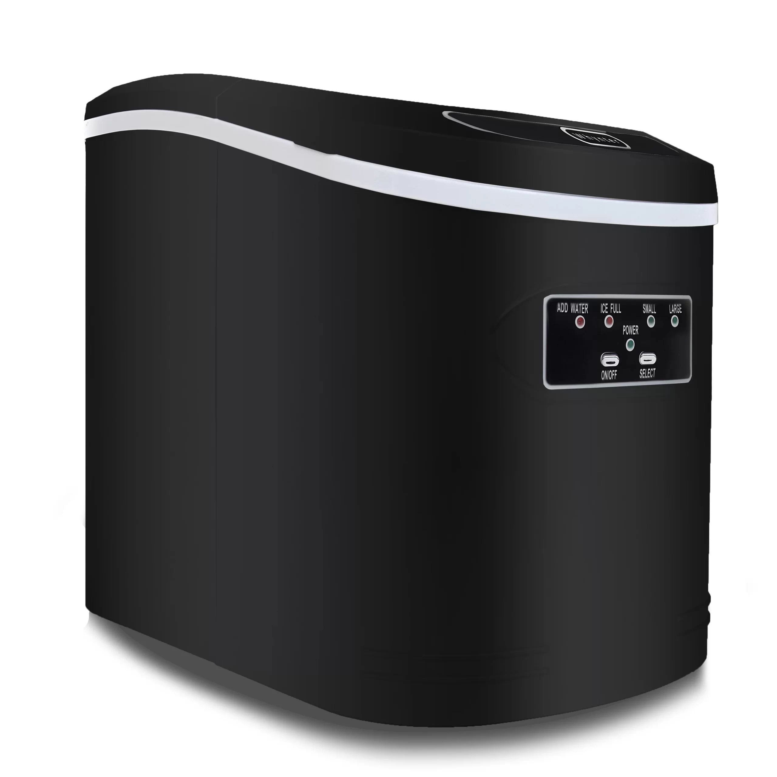 Whynter Compact Portable Ice Maker 27 lbs Capacity. Black (IMC-270MB)