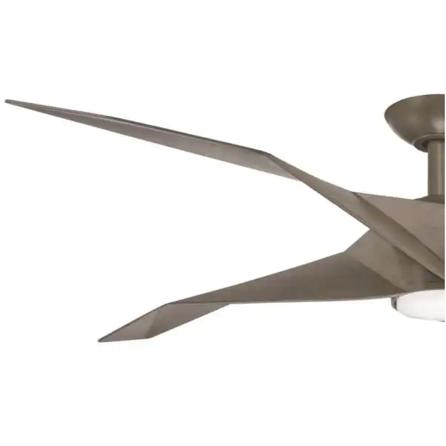 Aire a Minka Group Design Welkin 56 in. Integrated LED Indoor Flat Wood Gray Ceiling Fan with Light