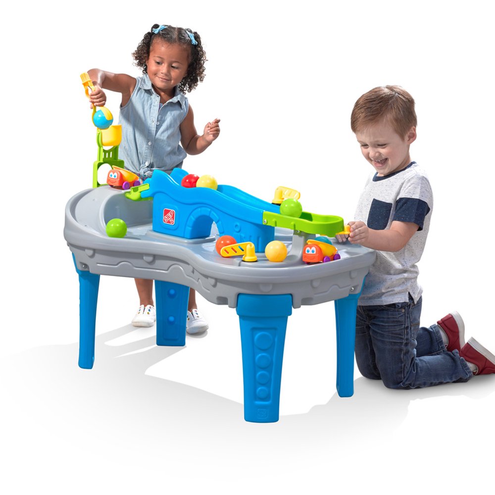 Step2 Ball Buddies Truckin- & Rollin- Play Table Kids Ball Activity Table