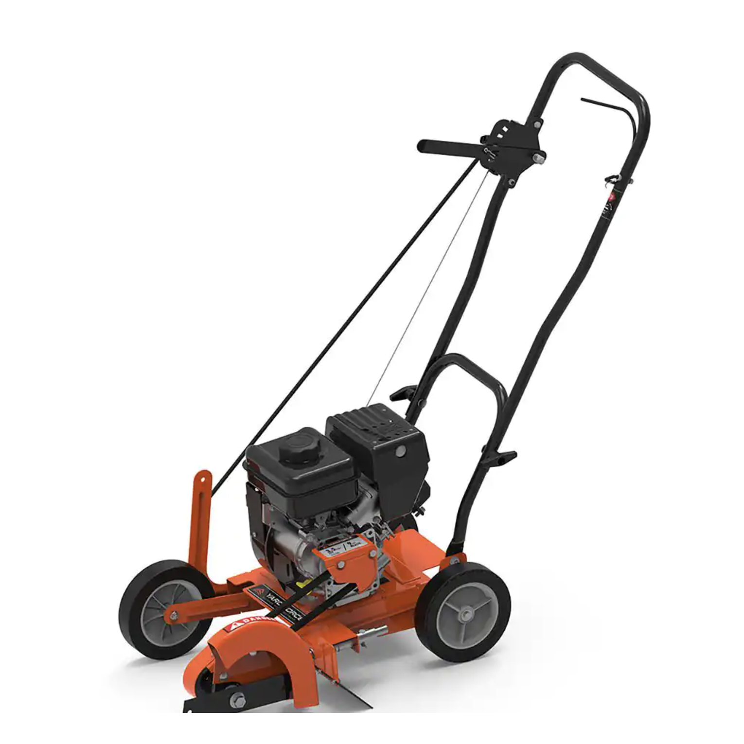 Yard Force YF7302 9 in. 79 cc Gas Powered 4-Stroke Walk Behind Landscape Edger with Extra Blade Included