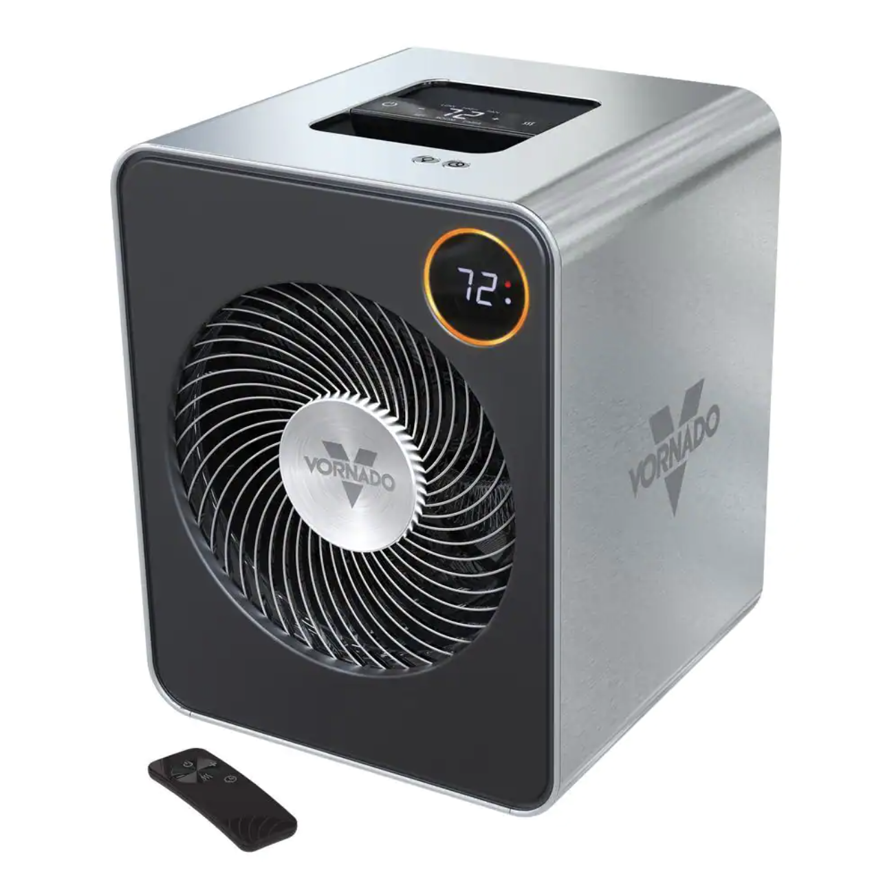 Vornado VMH600 1500-Watt 5118 BTU Whole Room Electric Stainless Steel Fan Heater. Auto Climate