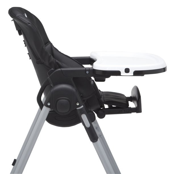 Little Folks by Delta Children Convertible 2-In-1 Evolve High Chair For Babies And Toddlers. Black