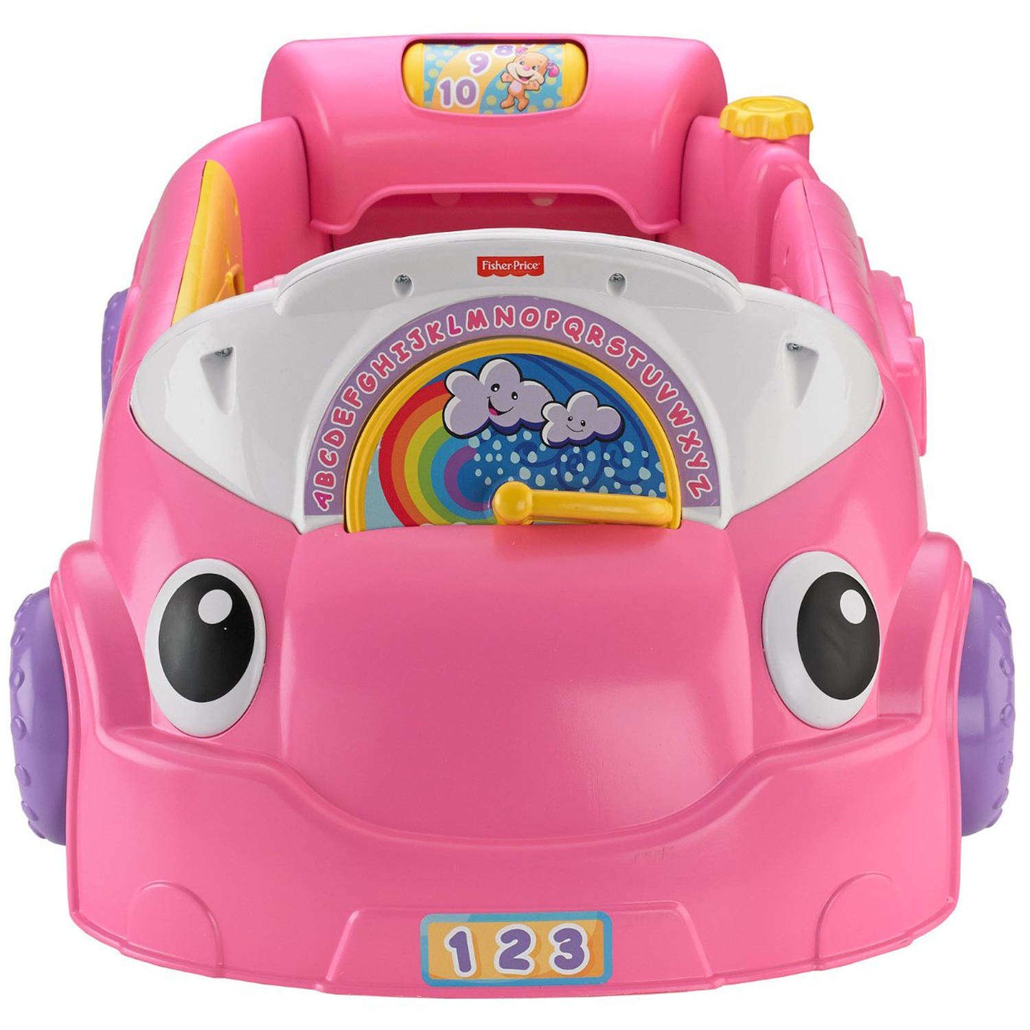 Fisher-Price Laugh & Learn Crawl Around Car. Pink