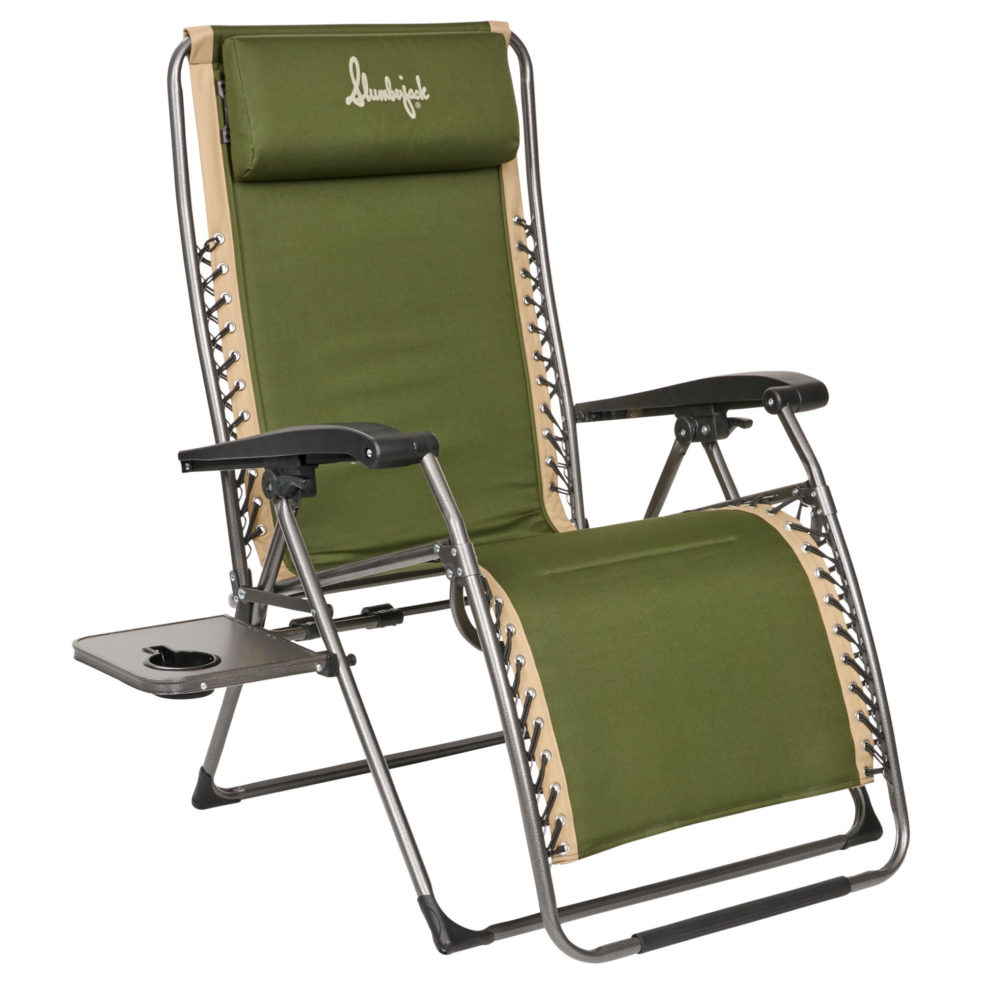 Slumberjack Windy Peak Zero Gravity Chair. Green