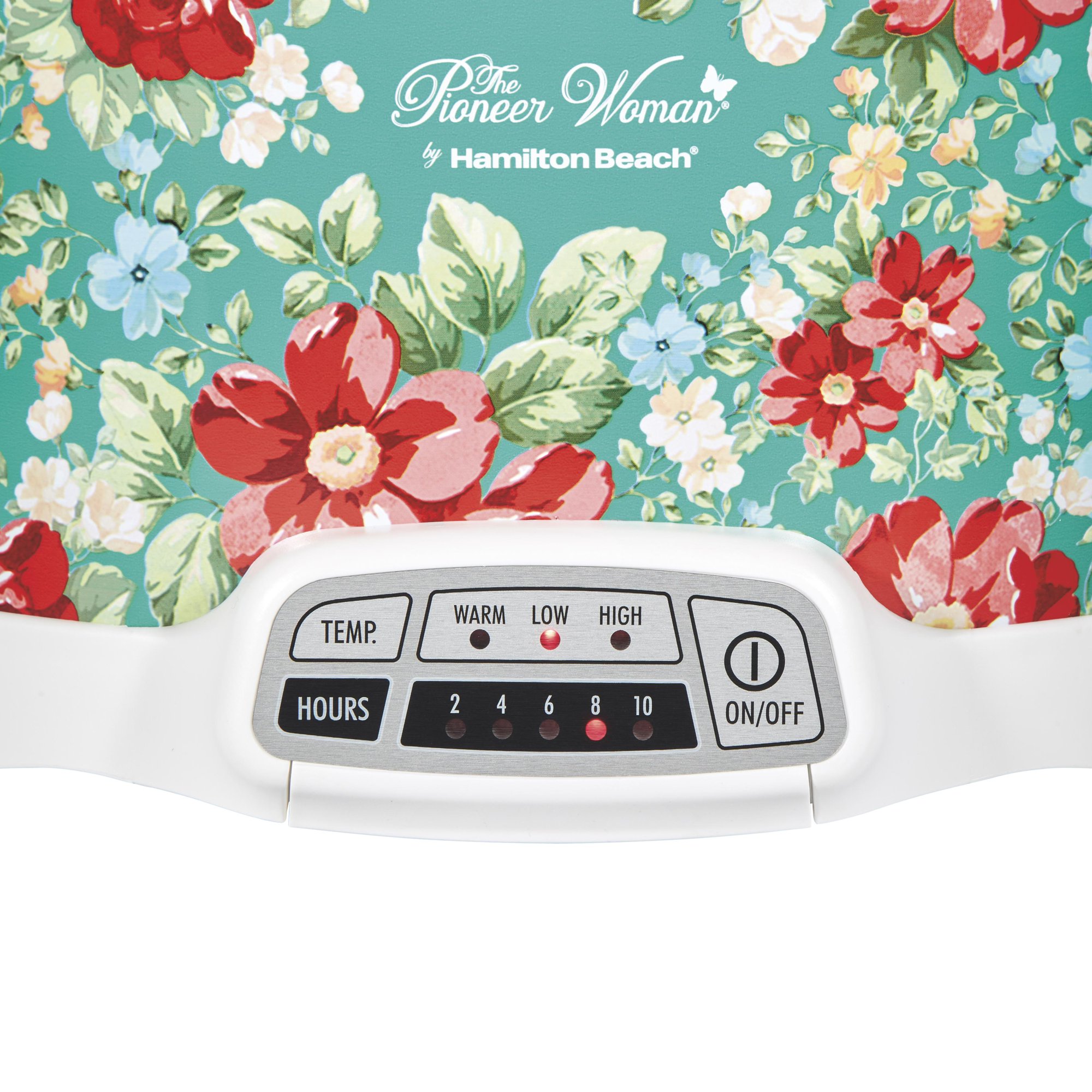 The Pioneer Woman Vintage Floral 7-Quart Programmable Slow Cooker