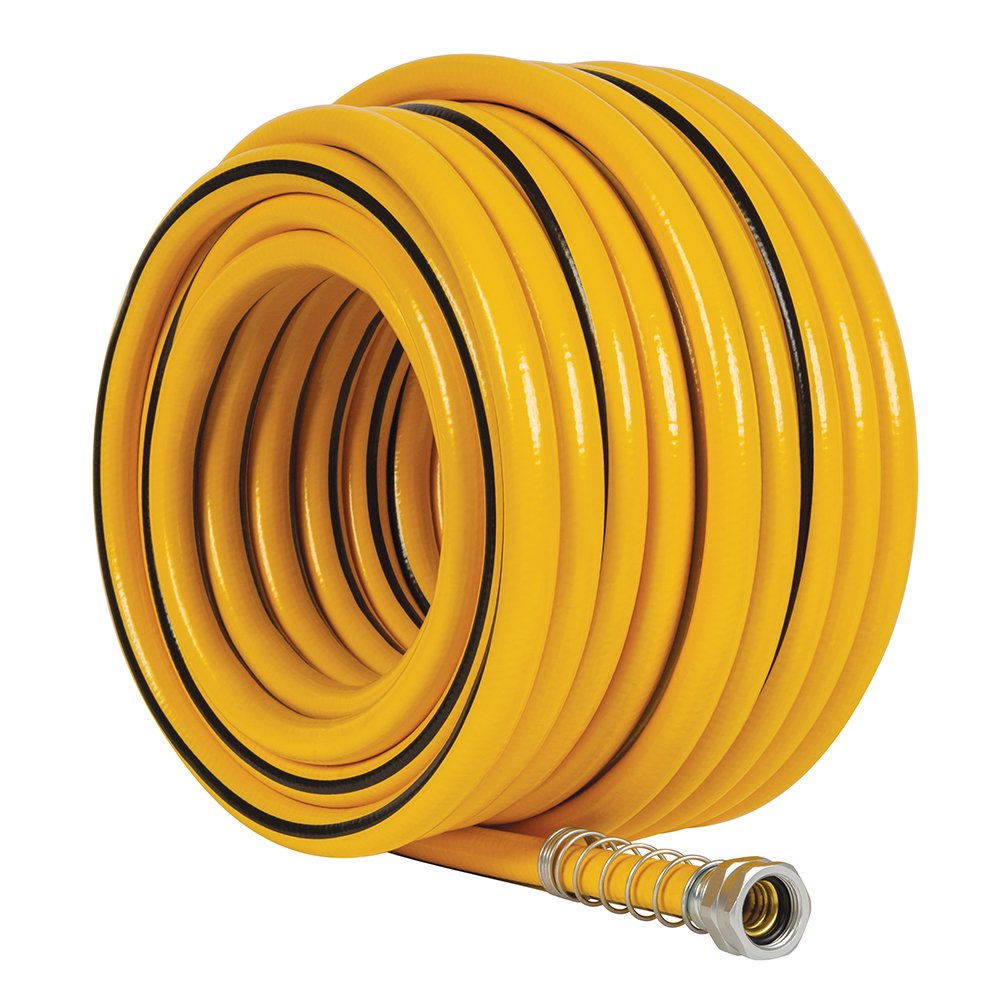 Gilmour Professional Flexogen 5/8″ x 100′ Garden Hose. Yellow/Black