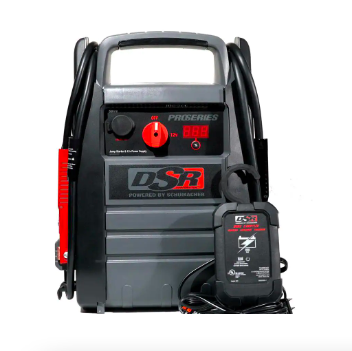 Schumacher DSR116 ProSeries 12-Volt 2250 Peak Amp Jump Starter with Inverter and USB Port