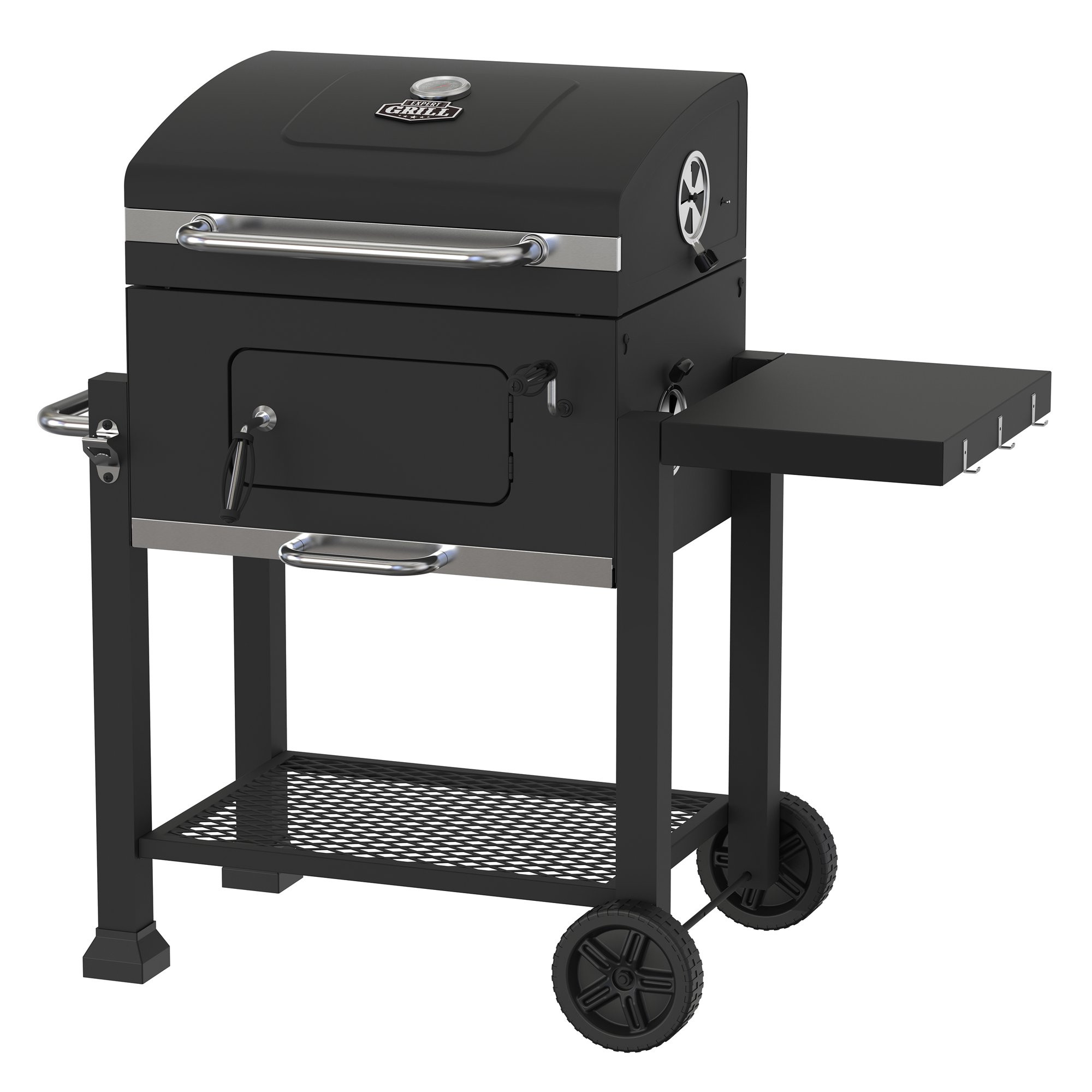 Expert Grill XG1910200103 Heavy Duty 24-Inch Charcoal Grill. Black