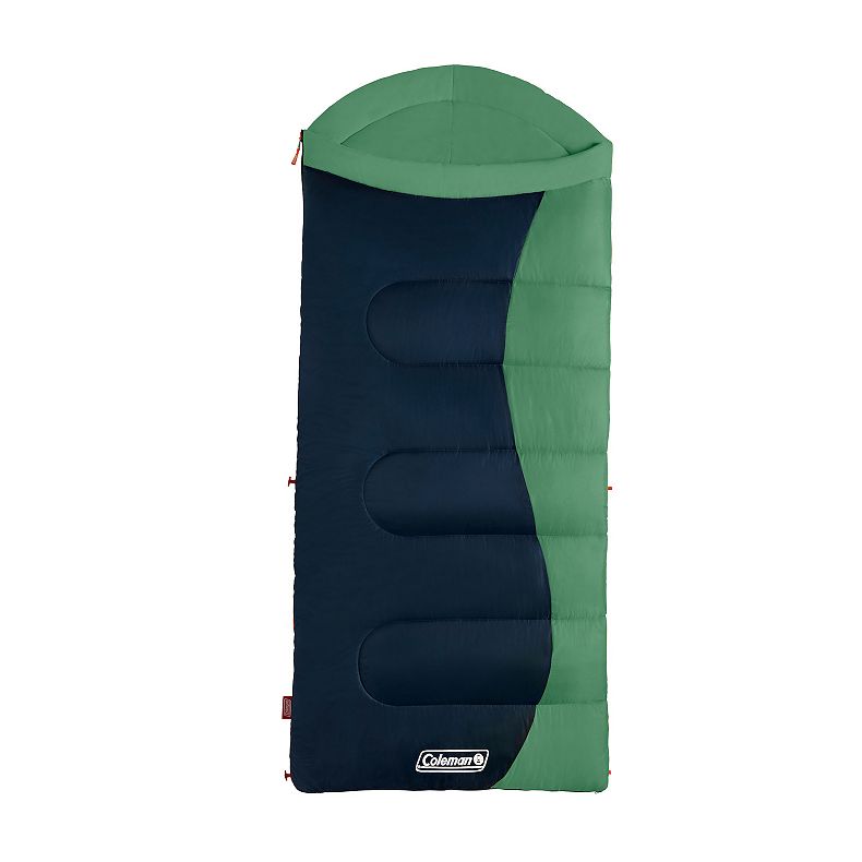 Coleman Montauk 40 F Big & Tall Sleeping Bag. Green
