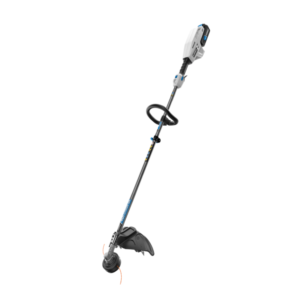 Hart 40 Volt Cordless Brushless 15-inch String Trimmer Kit. 4.0Ah Lithium-Ion Battery Included