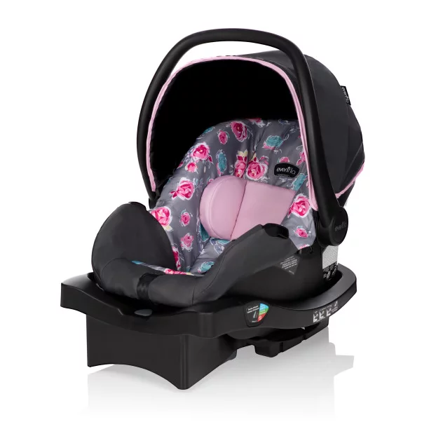 Evenflo LiteMax Sport Infant Car Seat (Rosely Pink)