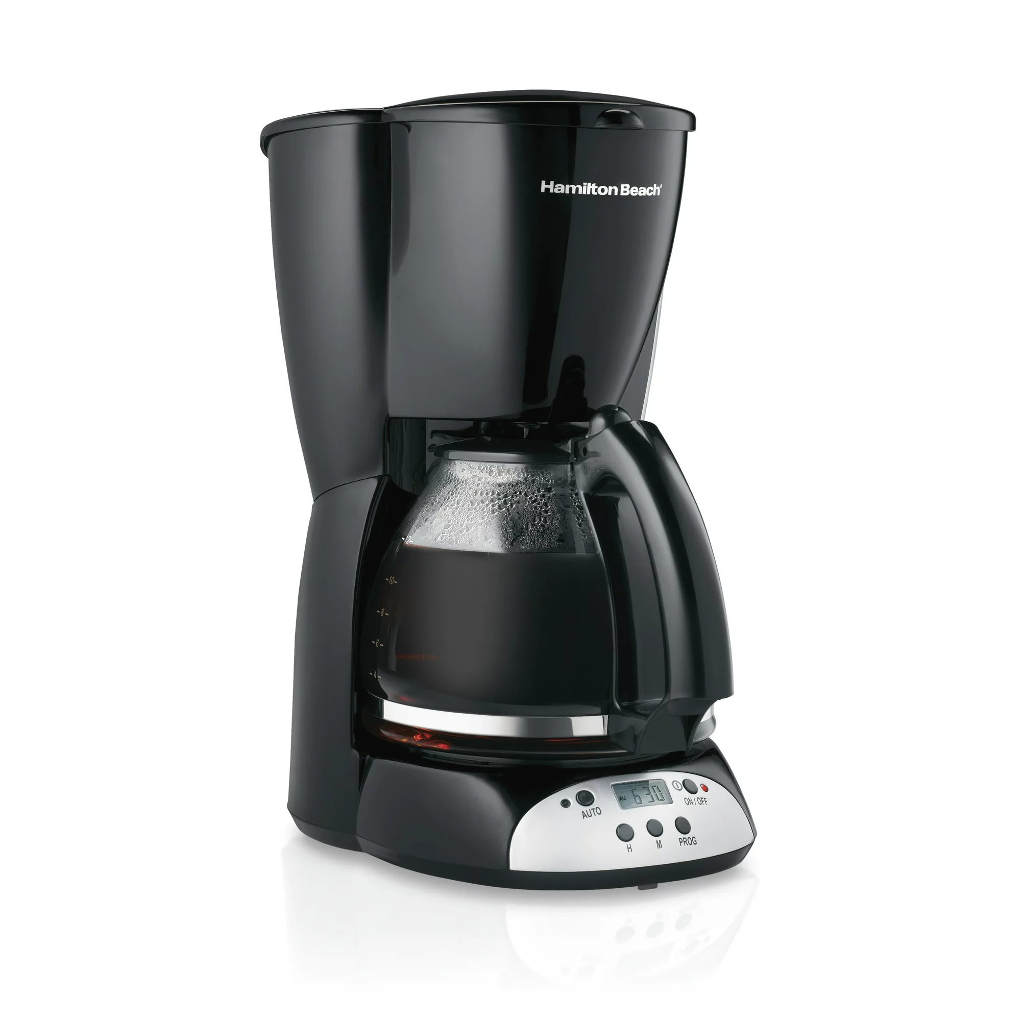 Hamilton Beach Programmable Coffee Maker. 12 Cups. Black. 49465R