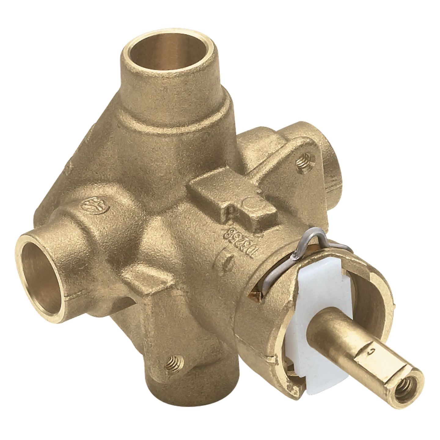 Moen Align Single-Handle 1-Spray Posi-Temp Shower Faucet in Brushed Nickel. Valve Included