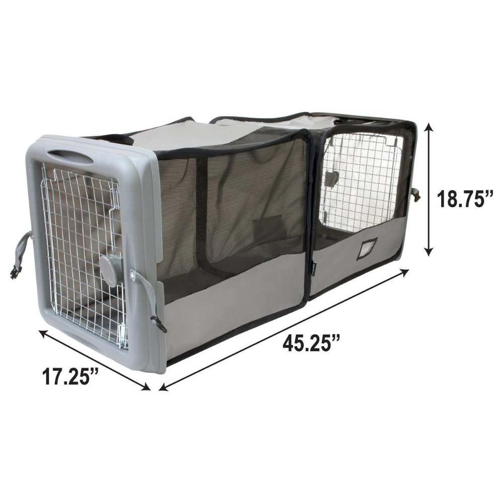 SP Dog & Cat Car Seat Crate. 45.25″ x 17.25″ x 18.75″