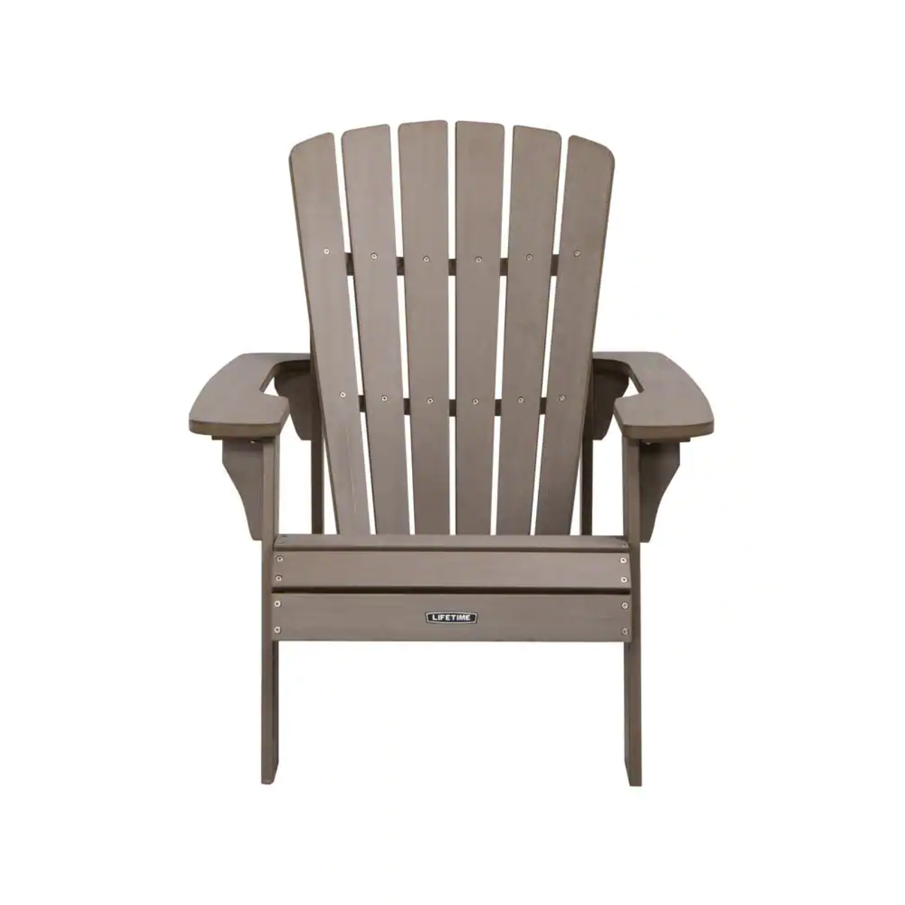 Lifetime Light Brown Composite Adirondack Chair