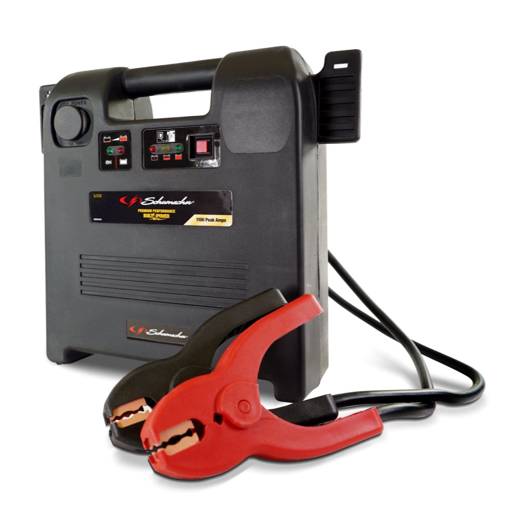 Schumacher SJ1328 Electric?Jump Starter and Portable Power Port. 1100A. 12V