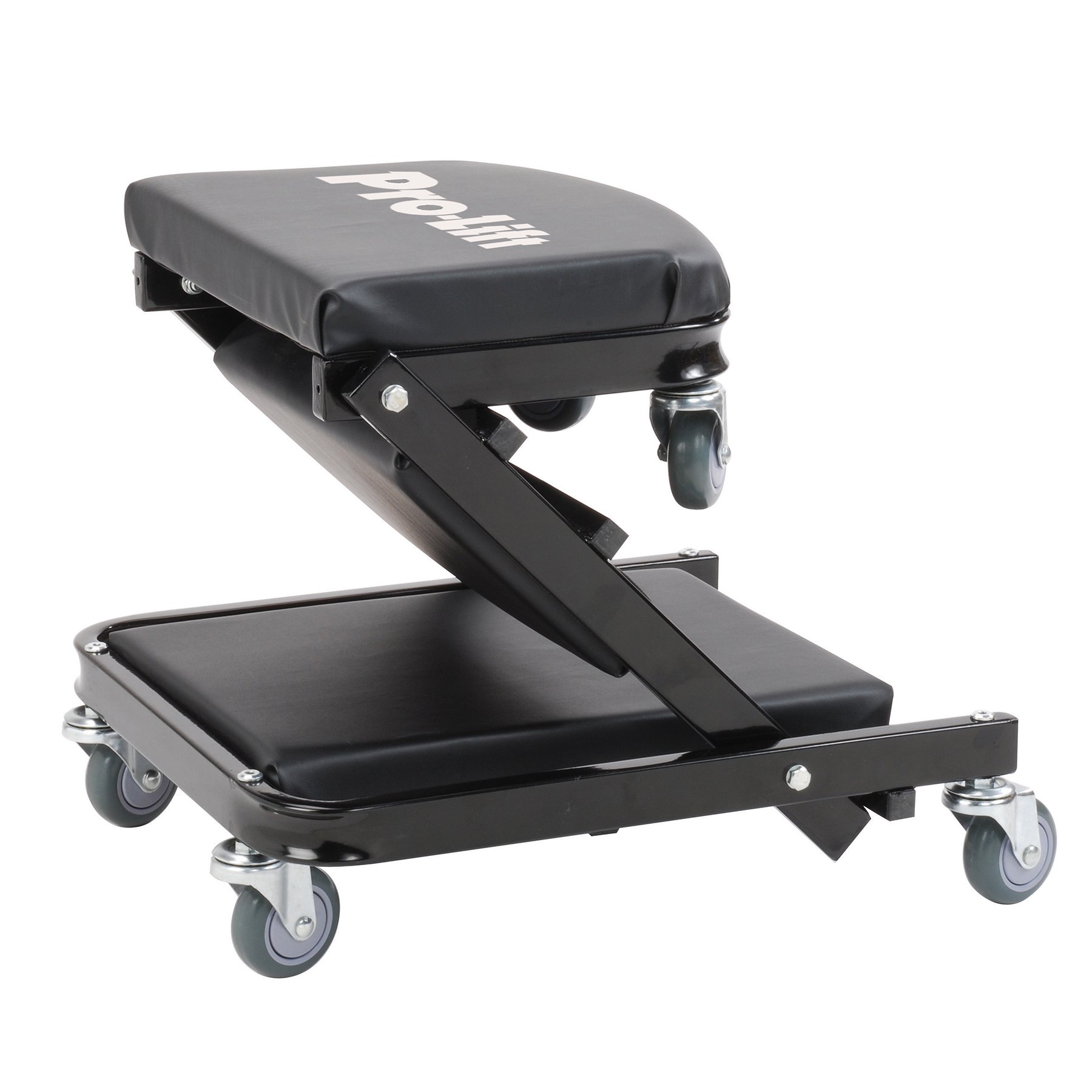 Pro-Lift C-9100 Black 40″ Foldable Z 2 in 1 Creeper and Seat (450 Pounds)