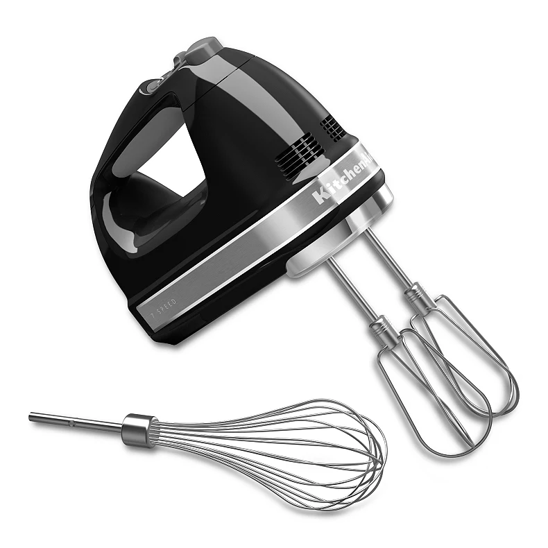 KitchenAid KHM7210 7-Speed Hand Mixer. Onyx Black