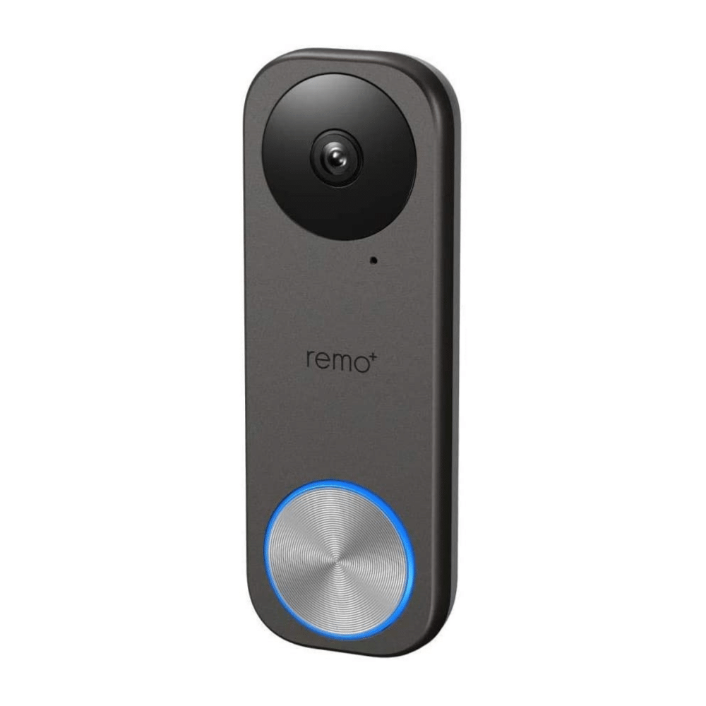 Remo+ RemoBell S Smart Wi-Fi Video Doorbell Camera with HD Video. 2-Way Talk