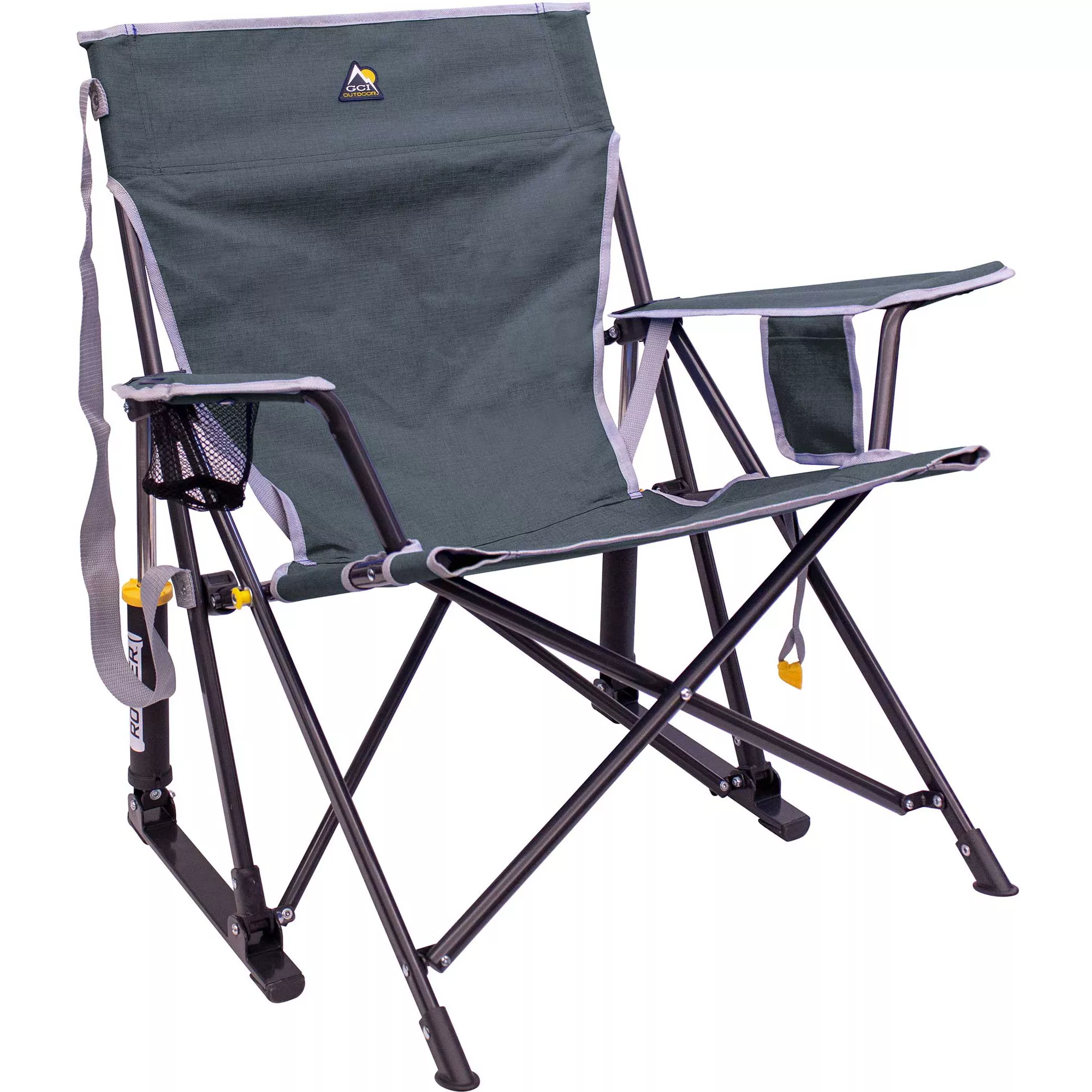 GCI Outdoor Kickback Rocker. Pewter Heather