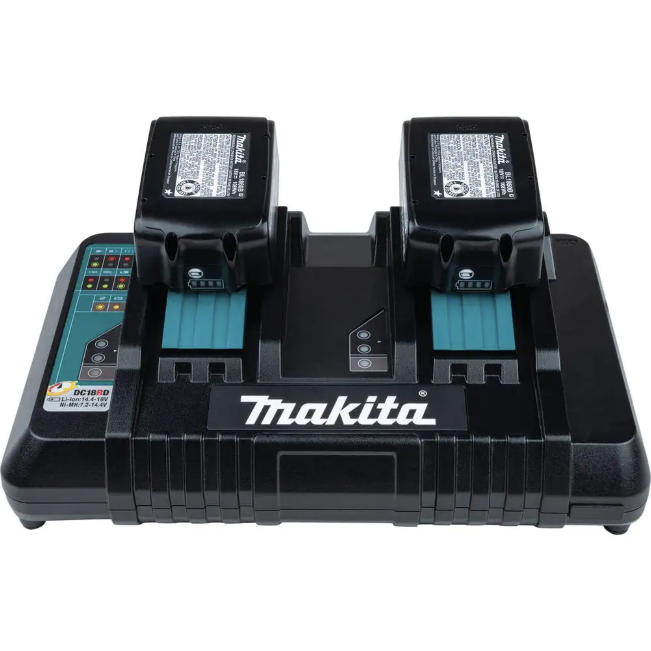Makita 18V Lithium-Ion Dual Port Rapid Optimum Charger