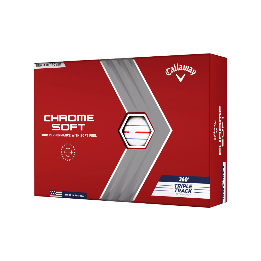 Callaway 2022 Chrome Soft Triple Track 360 Golf Balls