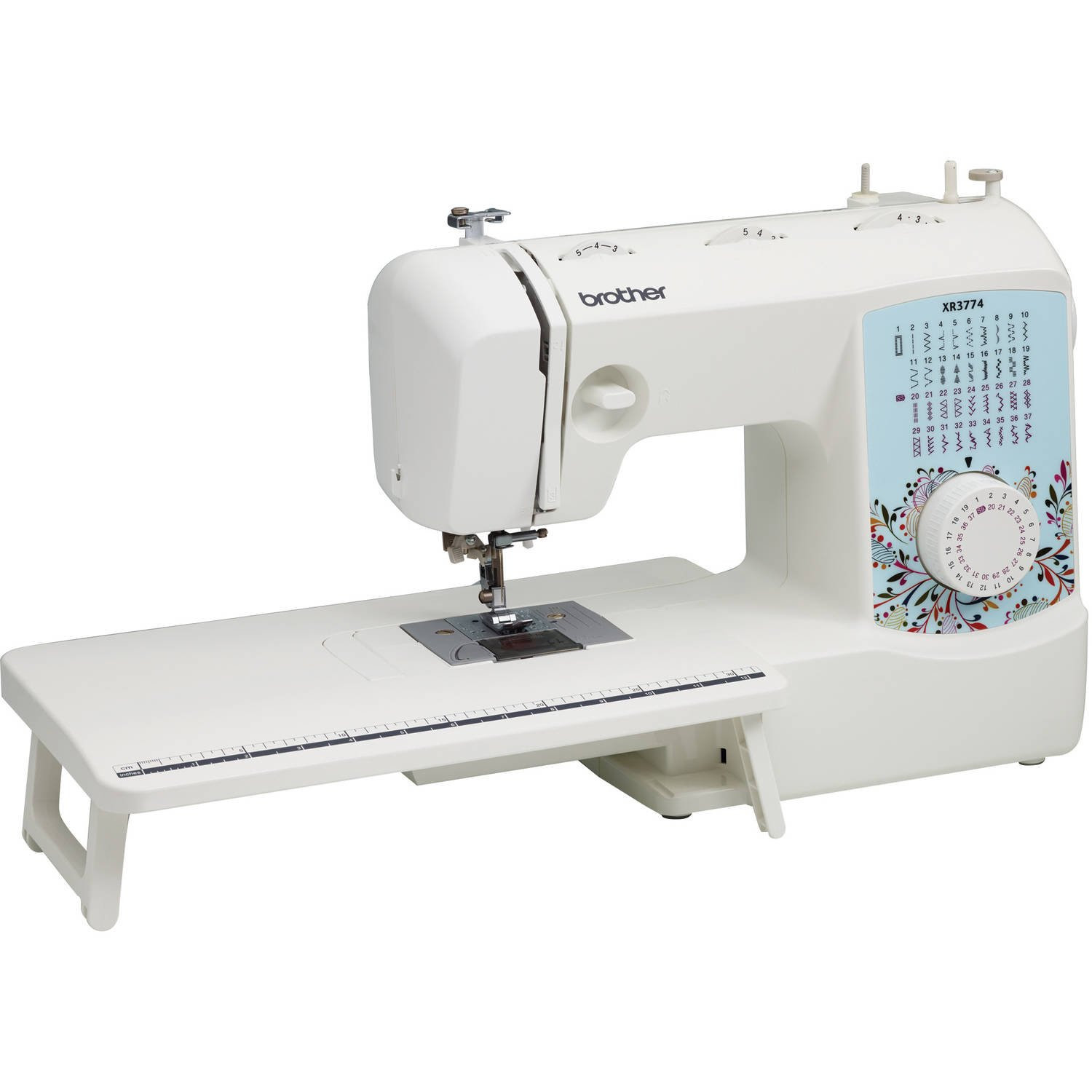 Brother XR3774 Sewing And Quilting Machine. 37 Built-in Stitches. Wide Table. 8 Included Sewing Feet