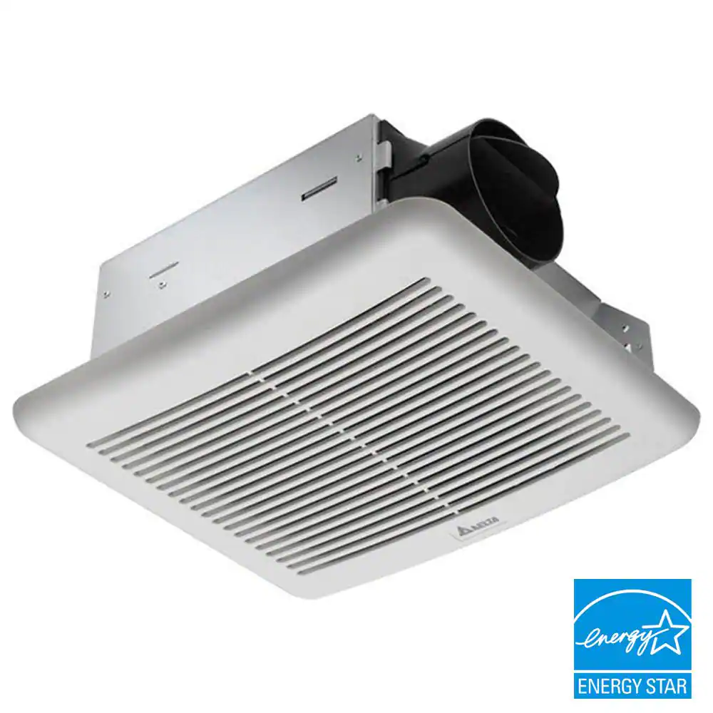 Delta Breez Slim 50 CFM Wall or Ceiling Bathroom Exhaust Fan. ENERGY STAR (3-Pack)