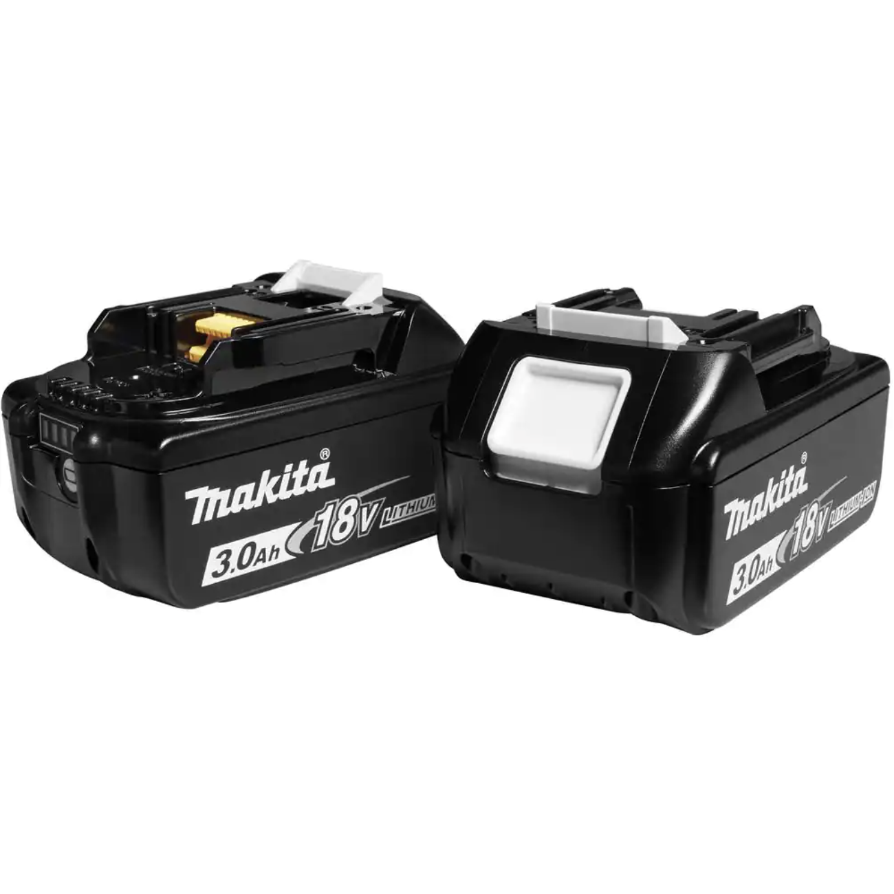 Makita 18V LXT Lithium-Ion High Capacity Battery Pack 3.0Ah with Fuel Gauge (2-Pack)