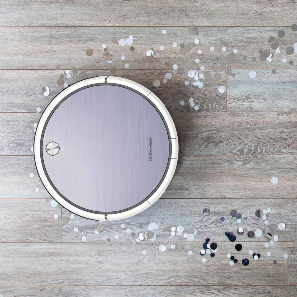 bObsweep Pro Robotic Vacuum Cleaner. Steel