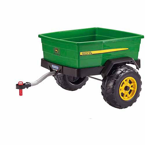 Peg Perego John Deere Adventure Trailer. Green