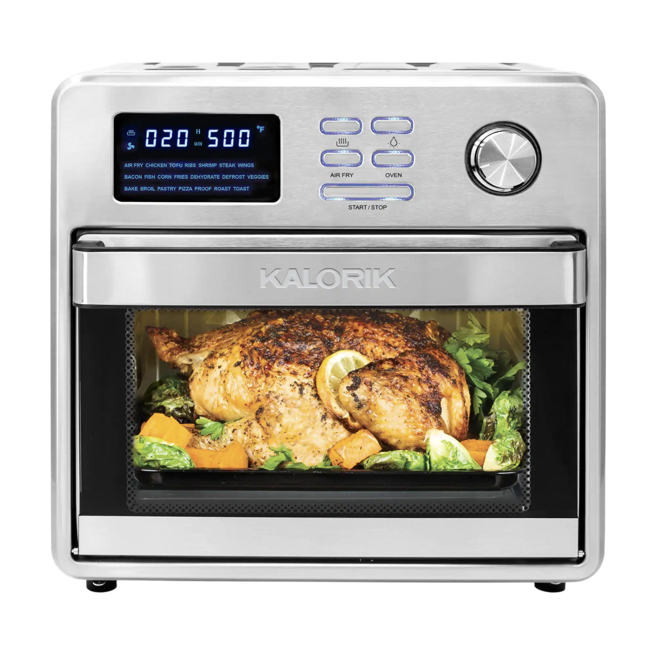 Kalorik Maxx 16 qt. Stainless Steel Digital Air Fryer Oven