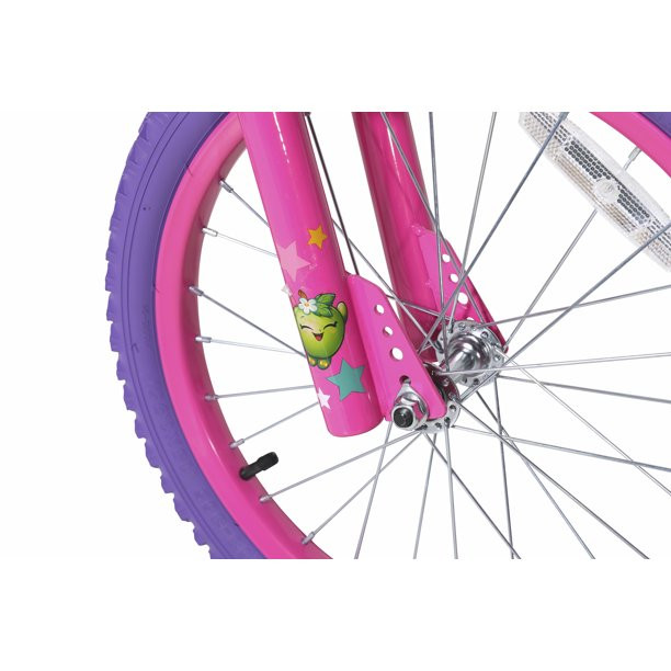 Shopkins 18 In. Girl-s Bicycle With Handlebar Bag